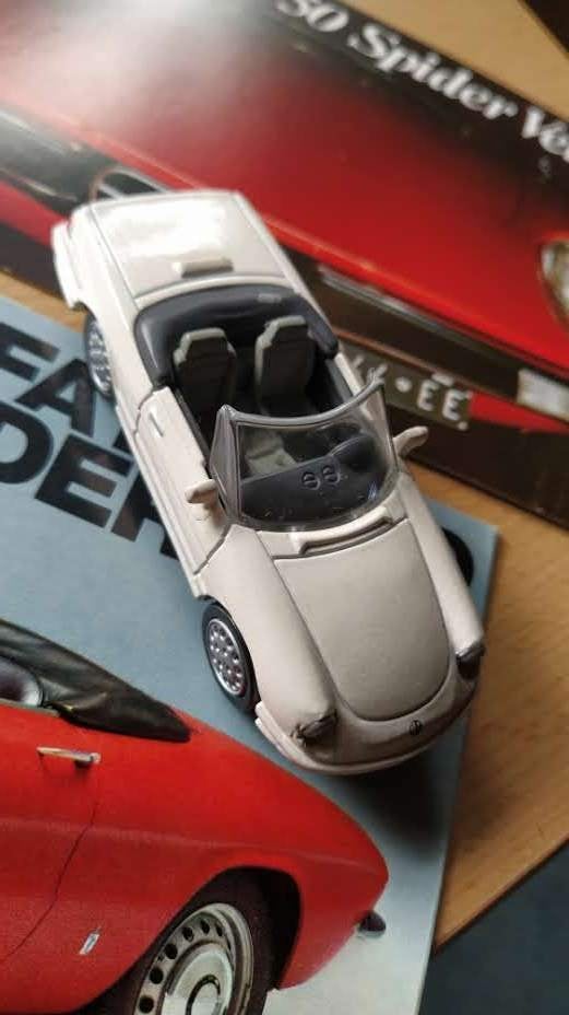 ALFA ROMEO SPIDER, 1:43, new ray/nieuwstaat!, Ophalen of Verzenden, Zo goed als nieuw, Auto, Overige merken