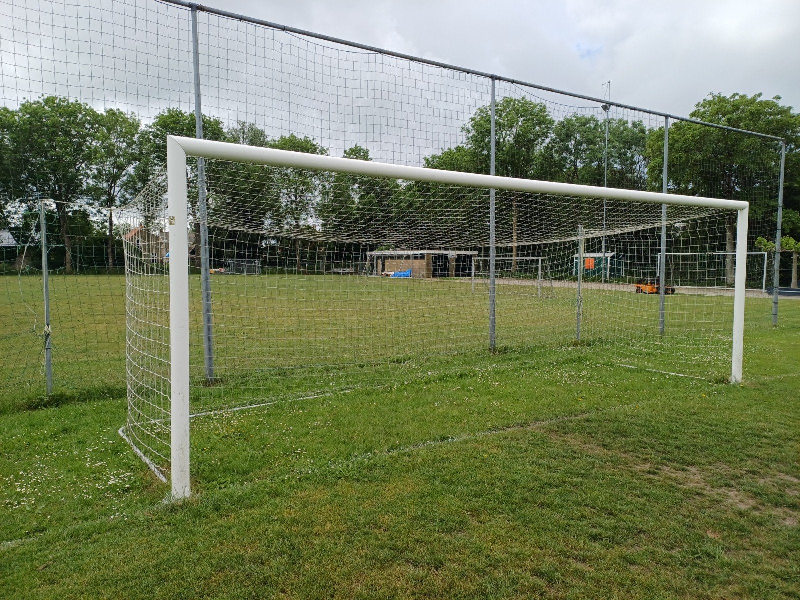 Voetbalgoal 7,32 x 2,44, Maat XS of kleiner, Ophalen of Verzenden, Gebruikt, Overige typen