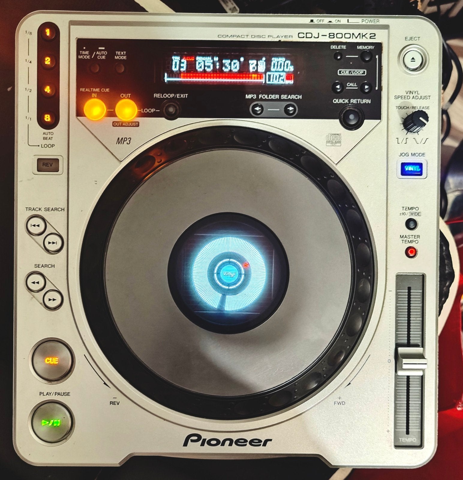 Pioneer CDJ-800MK2 pro DJ CD speler, Ophalen, Gebruikt, Draaitafel, Pioneer