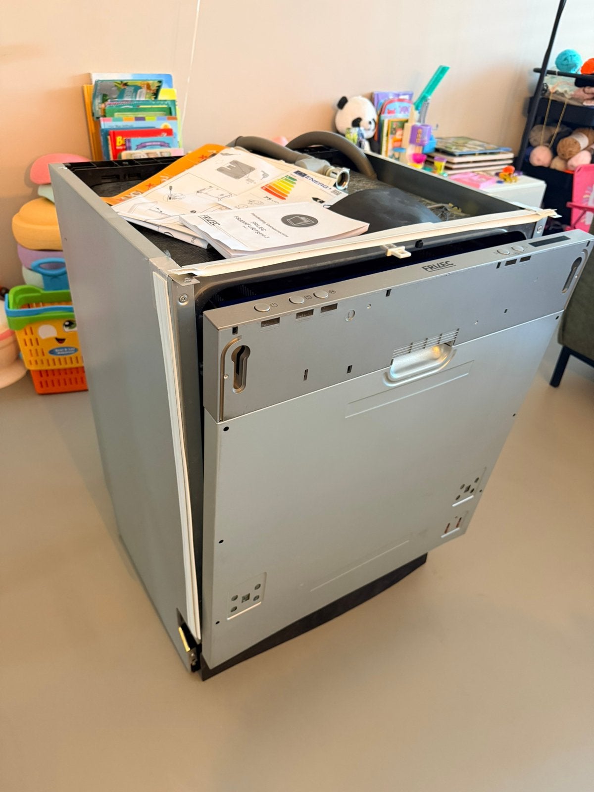 Volledig geïntrigeerde Frilec vaatwasser nis 82, Witgoed en Apparatuur, Vaatwasmachines, Ophalen, Gebruikt, Minder dan 85 cm, Inbouw