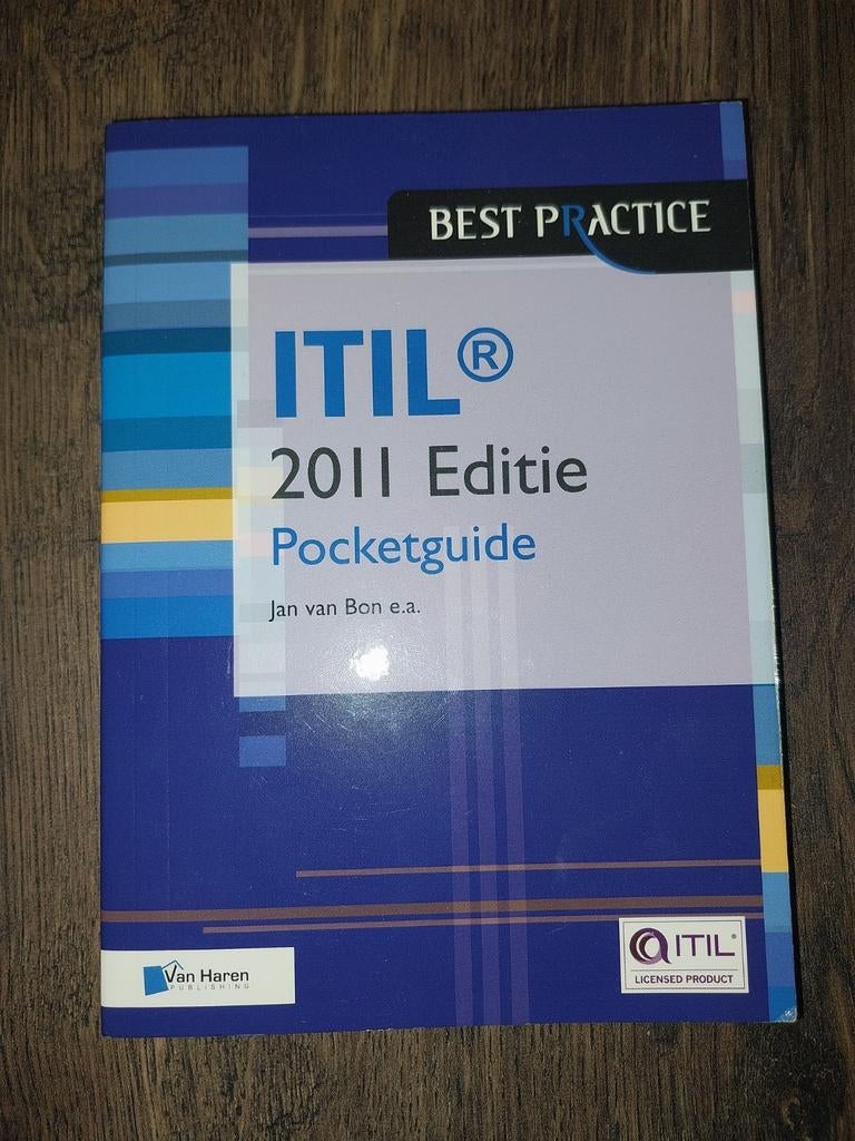 ITIL 2011 Editie Pocketguide - Jan van Bon e.a., Boeken, Ophalen of Verzenden, Nieuw, Vakgebied of Industrie, Jan van Bon e.a.