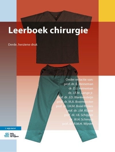 Leerboek Chirurgie - Derde druk (9789036825177), Ophalen of Verzenden, Beta, Nieuw, Niet van toepassing