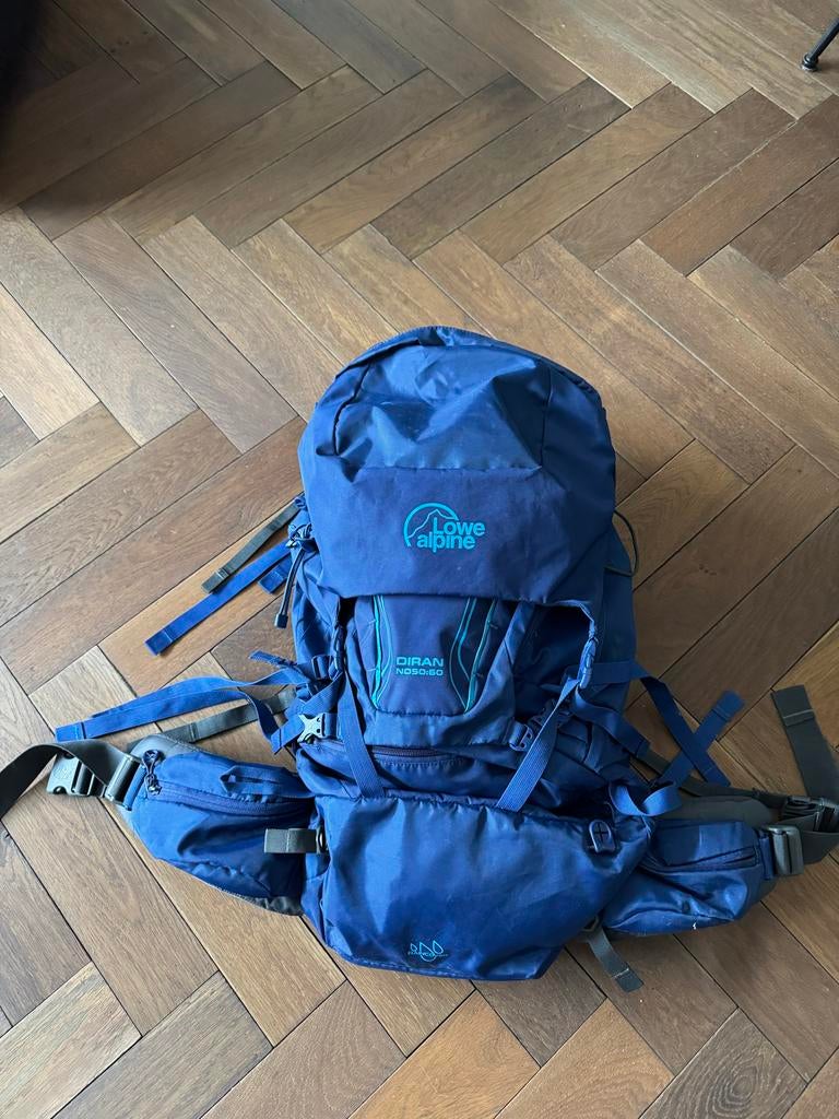 Lowe Alpine Diran ND50:60 Trekkingrugzak, Sport en Fitness, Bergsport en Wandelen, Ophalen, Gebruikt, Rugzak