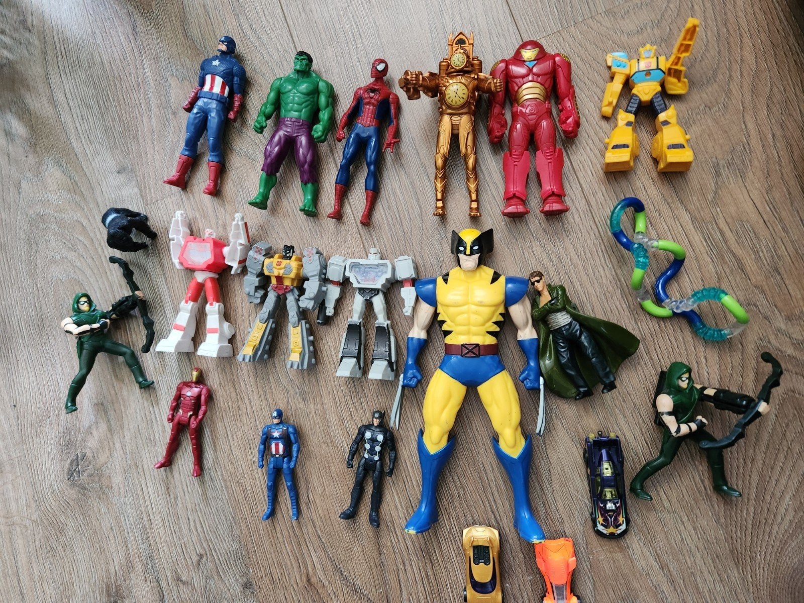 Grote collectie actiefiguren: Marvel, Transformers, etc., Ophalen of Verzenden, Gebruikt