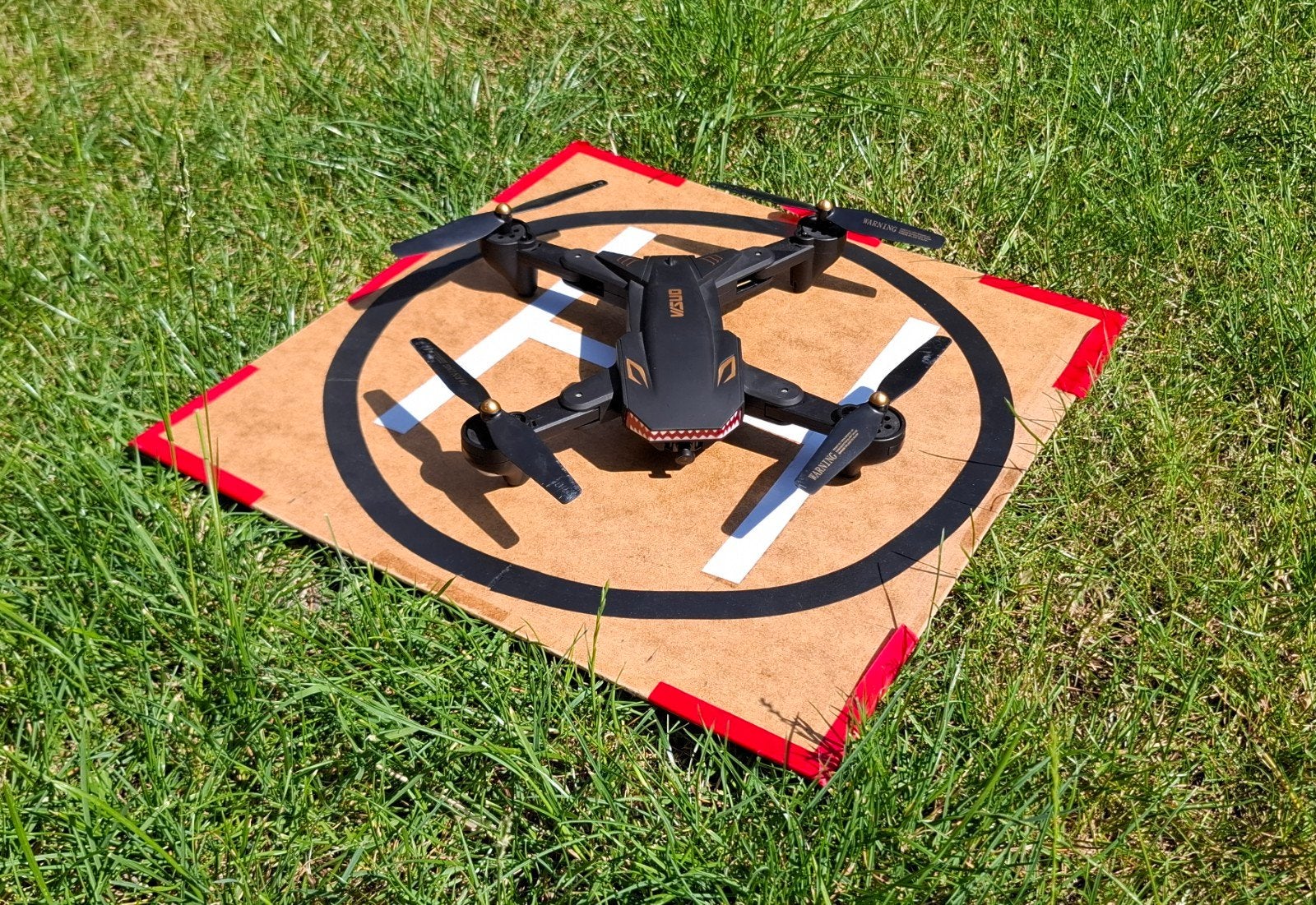 VISUO 809S Battle Sharks opvouwbare drone met camera, Gebruikt, Overige merken, Minder dan 100 meter, Minder dan 250 gram