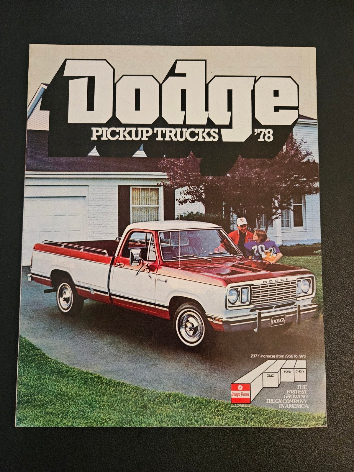 Brochure Dodge Pickup Trucks 1978 USA, Ophalen of Verzenden, Zo goed als nieuw, Overige merken