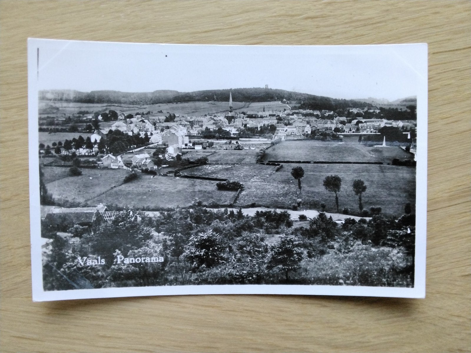 Vaals, Panorama., Verzenden, 1940 tot 1960, Ongelopen, Limburg