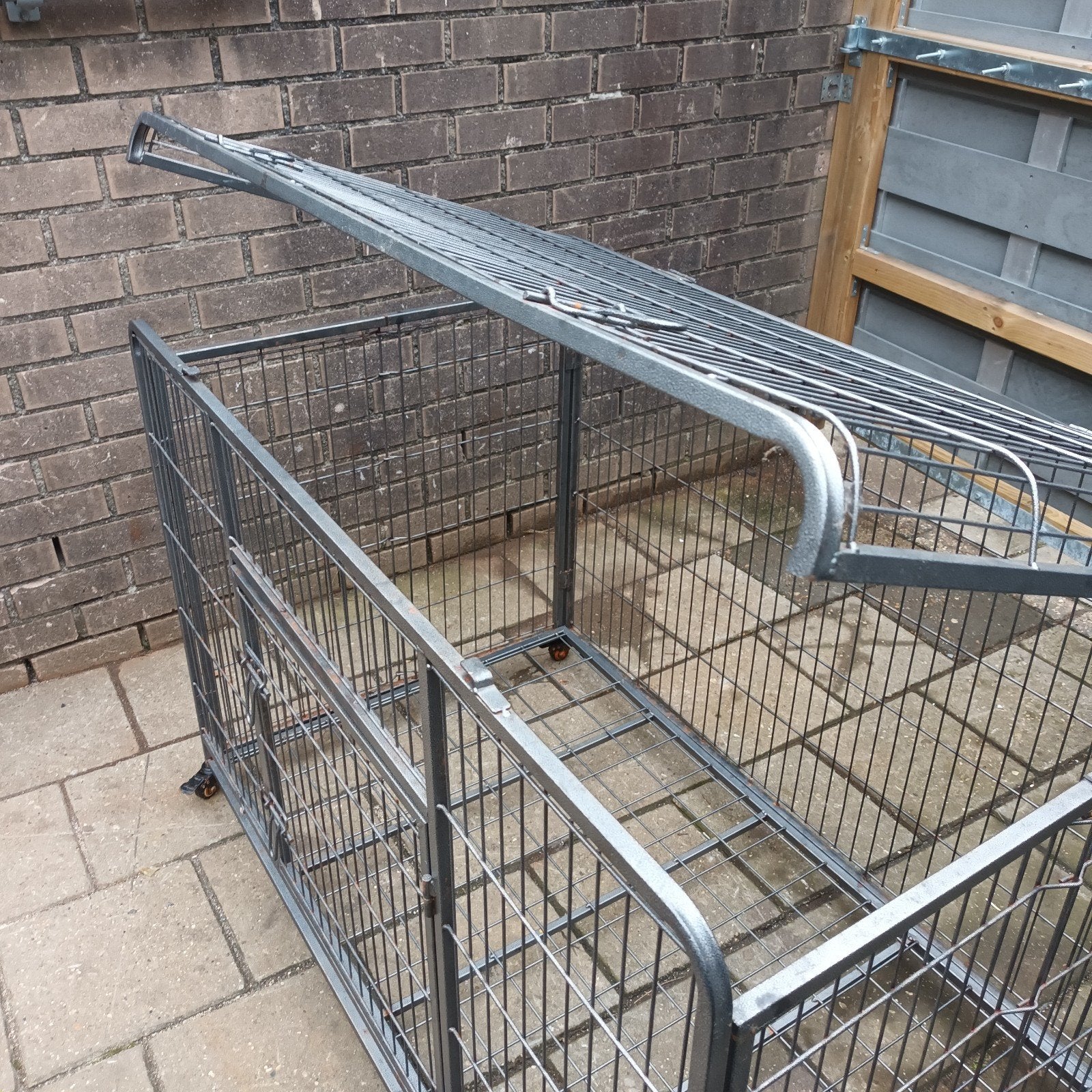 xxl bench met wielen multifunctioneel, Dieren en Toebehoren, Ophalen, Gebruikt