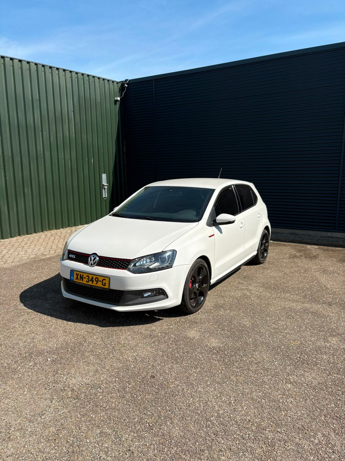 Volkswagen Polo 1.4 TSI GTI 132KW DSG 2011 Wit, Ophalen of Verzenden