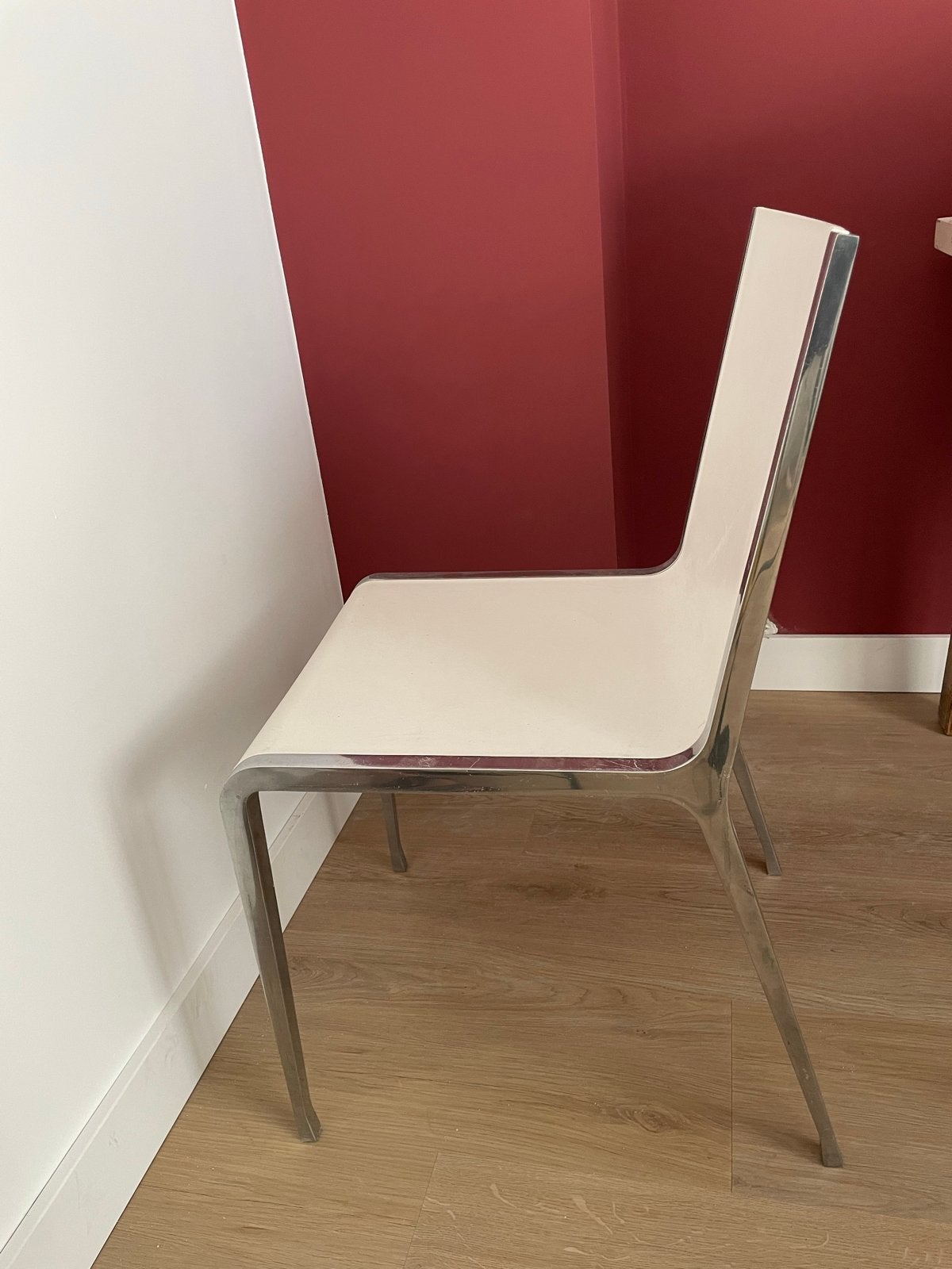 Kristalia Bikappa Bartoli design stoelen (4x), Huis en Inrichting, Ophalen, Kunststof, Gebruikt, Wit