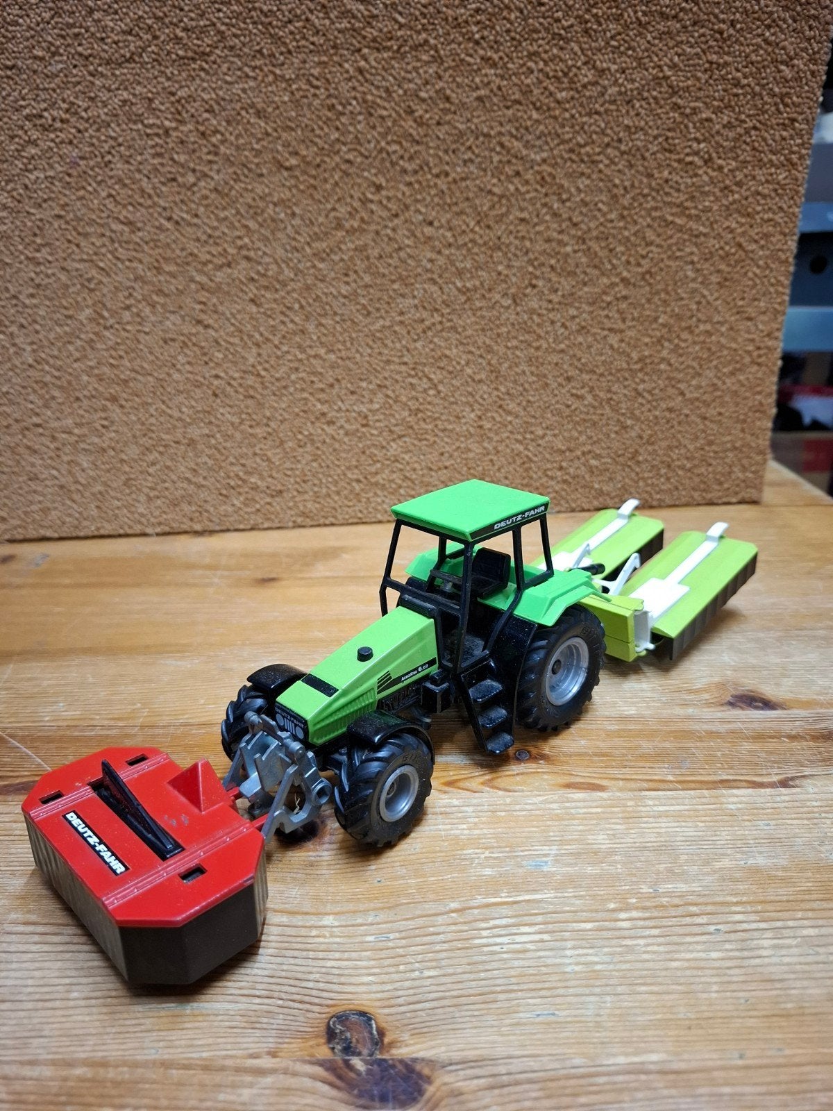 Siku Deutz agroxtra 6.07 met maaiers, Ophalen of Verzenden, Gebruikt, Tractor of Landbouw, SIKU