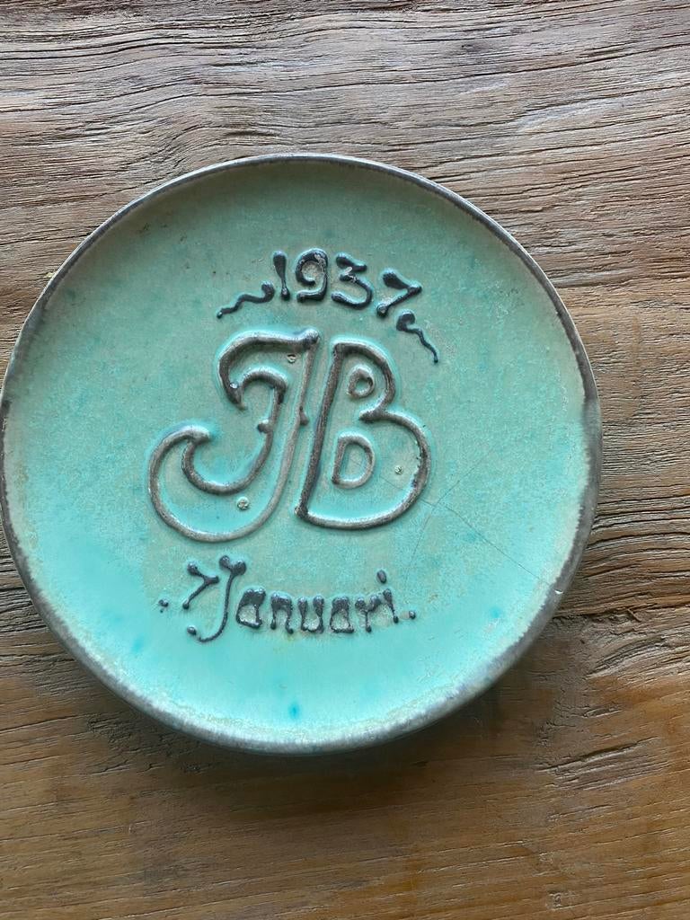 Herrineringsbord trouwen Juliana Bernard op 7 januari 1937, Ophalen of Verzenden