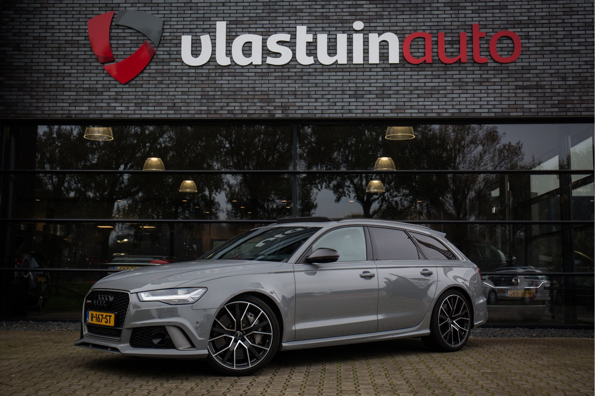 Audi RS6 Avant 4.0 TFSI Quattro Performance , Milltek, Keram, Auto's, Audi, Bedrijf, Te koop, RS6, 360° camera, 4x4, ABS, Achteruitrijcamera