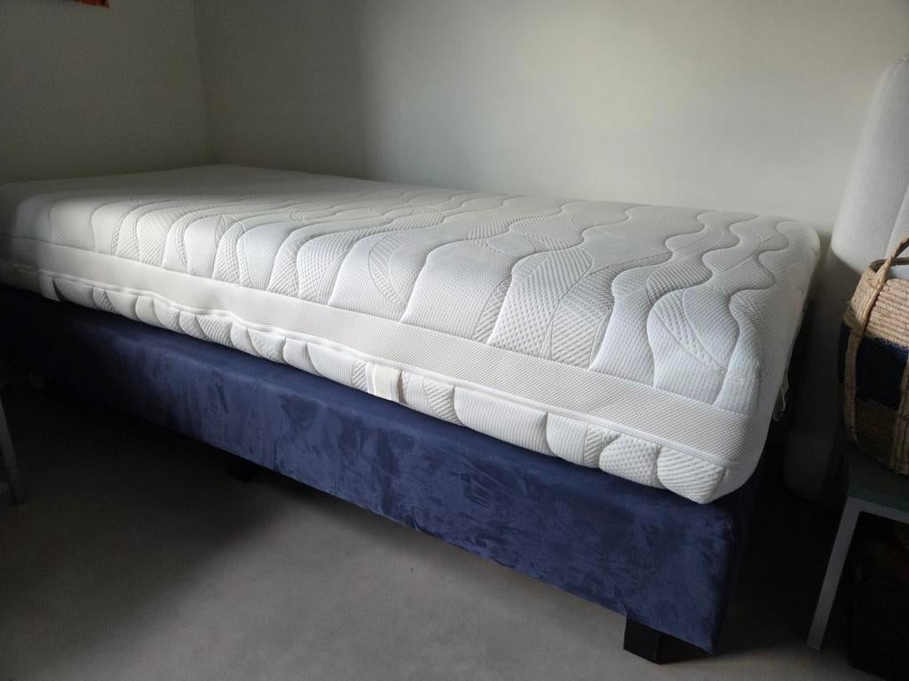 Beter Bed Premium Matras 90x200 - Gold pocket deluxe gel, Ophalen, 90 cm, Eenpersoons, Zo goed als nieuw