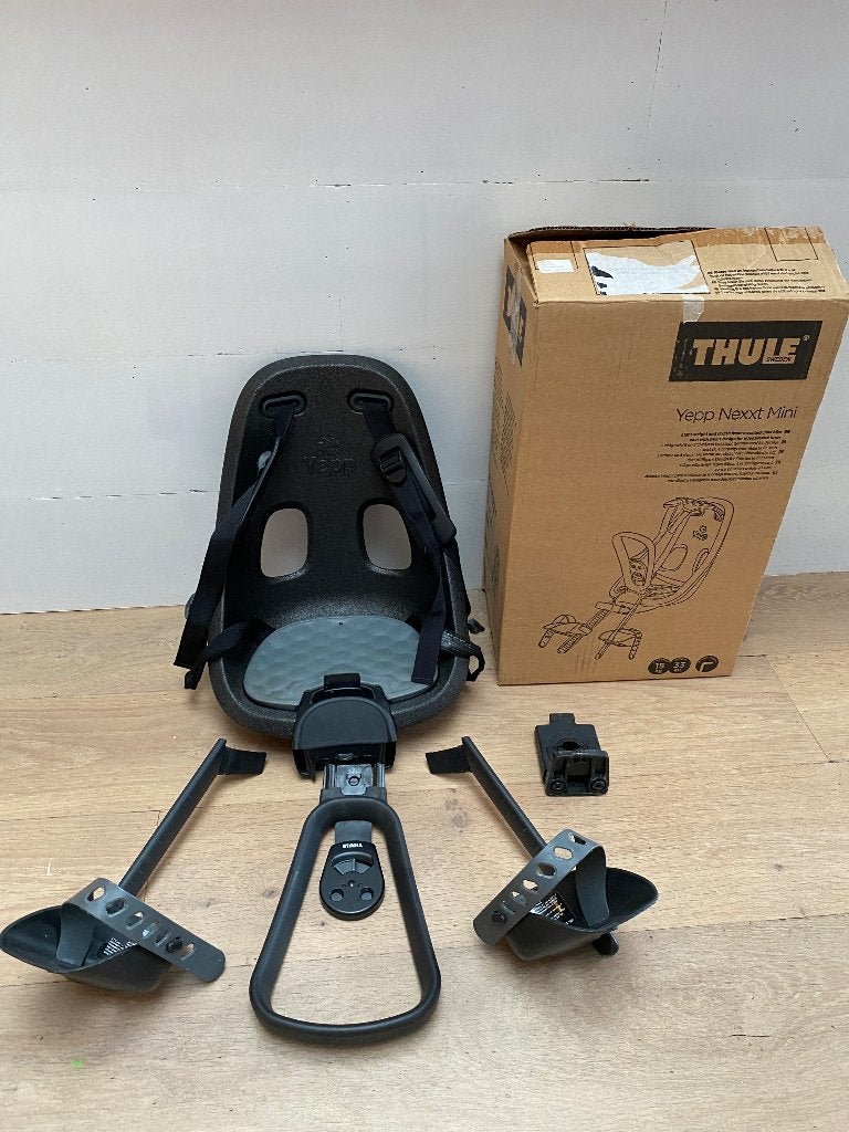 Thule Yepp Mini fietsstoeltje (voorzitje + windscherm), Ophalen, Gebruikt, Voorzitje, Thule Yepp