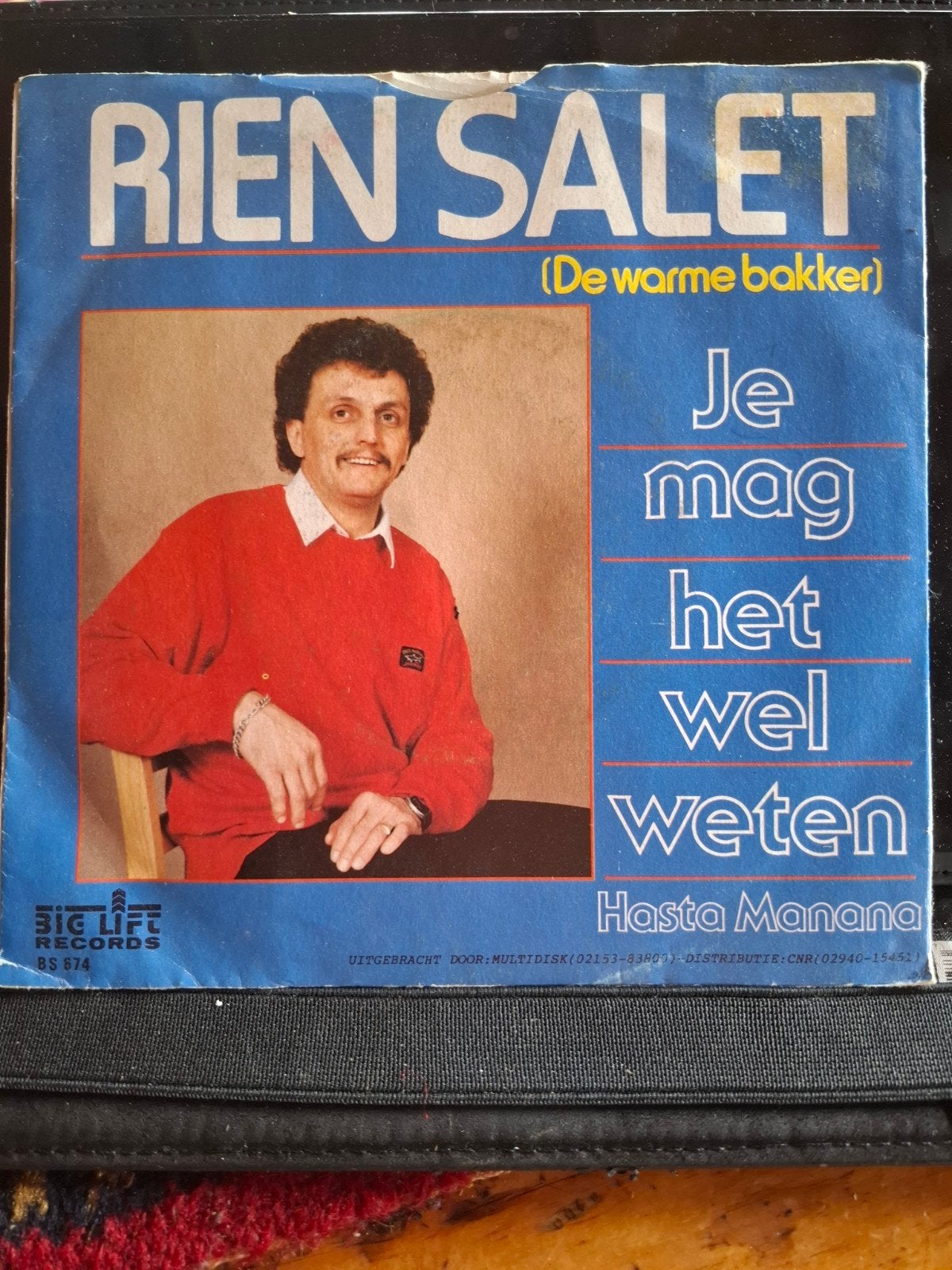 Rien Salet - Je mag het wel weten / Hasta Manana (Vinyl), Gebruikt, 7 inch, Ophalen of Verzenden, EP