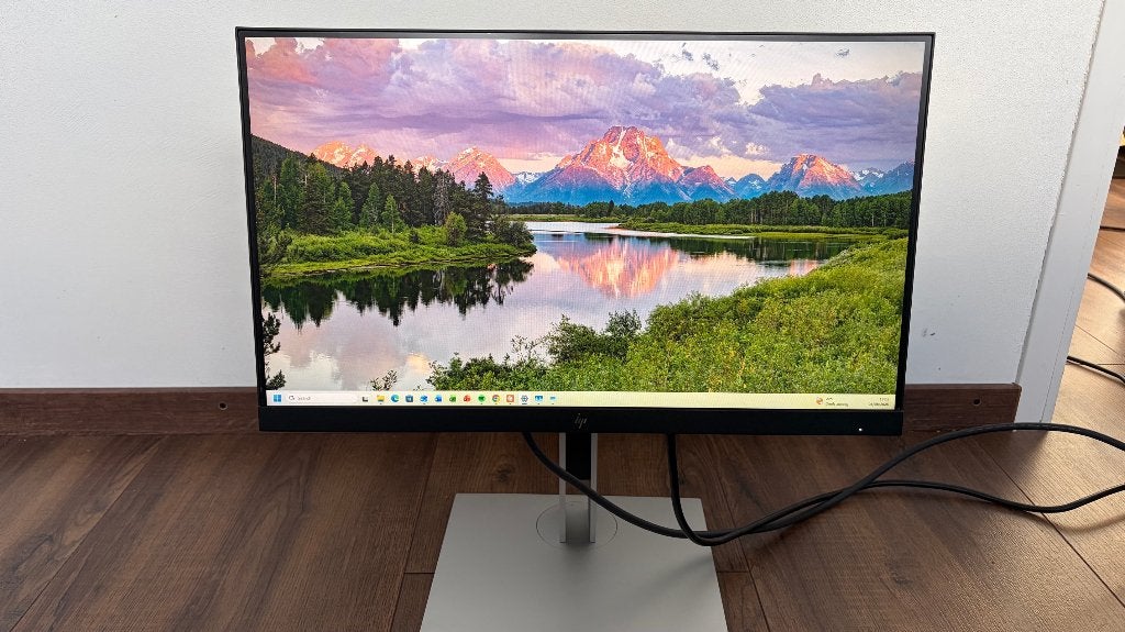 HP E22 monitor, Ophalen, Hp, Full HD, Zo goed als nieuw