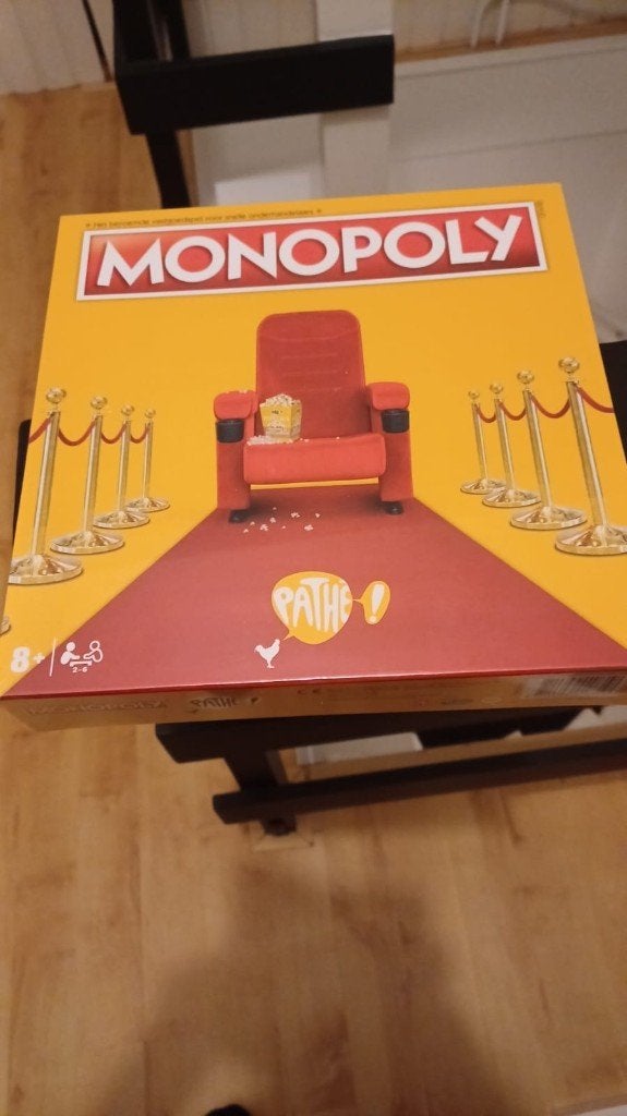 bordspel seal Monopoly Pathe Bioscopen Monopolie, Een of twee spelers, Ophalen of Verzenden, Nieuw, Monopoly