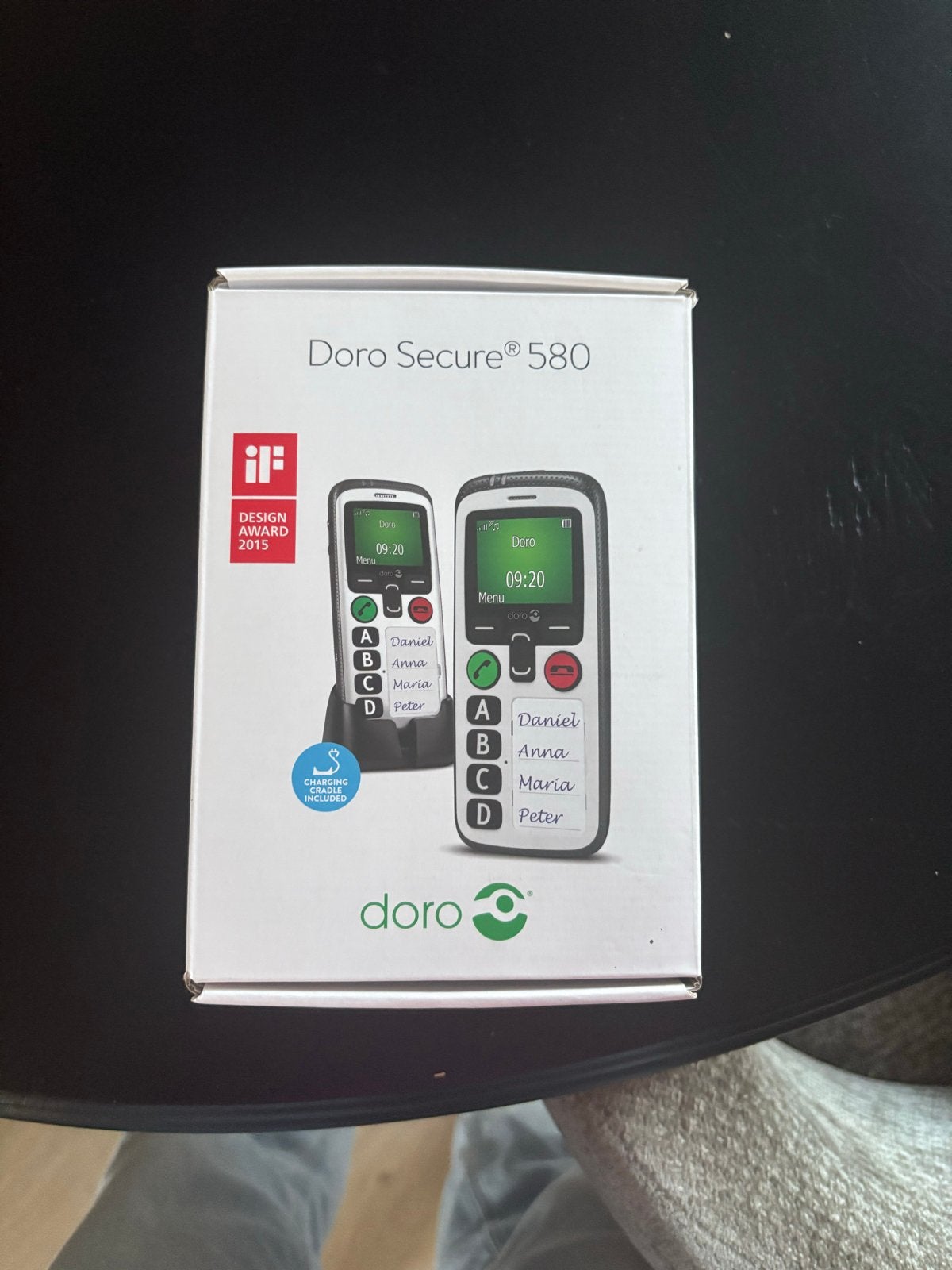 Doro Secure 580 Seniorentelefoon - in doos, Geen camera, Ophalen of Verzenden, Zo goed als nieuw, Klassiek of Candybar