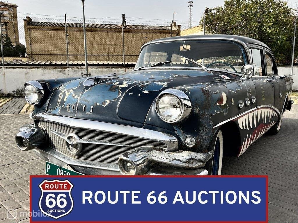 Buick Special Series 40 | 1956 | Route 66 Auctions, Overige carrosserieën, Zwart, Bedrijf, Handgeschakeld