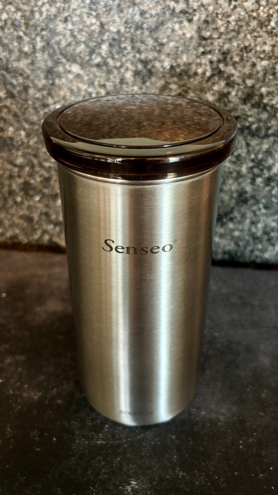 Brabantia Senseo Koffiepadhouder RVS - Vers & Georganiseerd, Ophalen, Zo goed als nieuw, Overige modellen, Koffiepads en cups