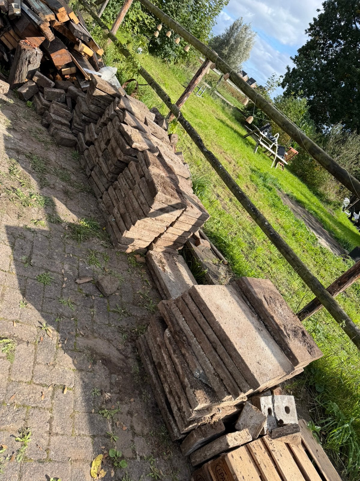 Tegels: 30x30 en 60x30, Doe-het-zelf en Verbouw, Ophalen, Gebruikt, Steen of Klei, Overige typen