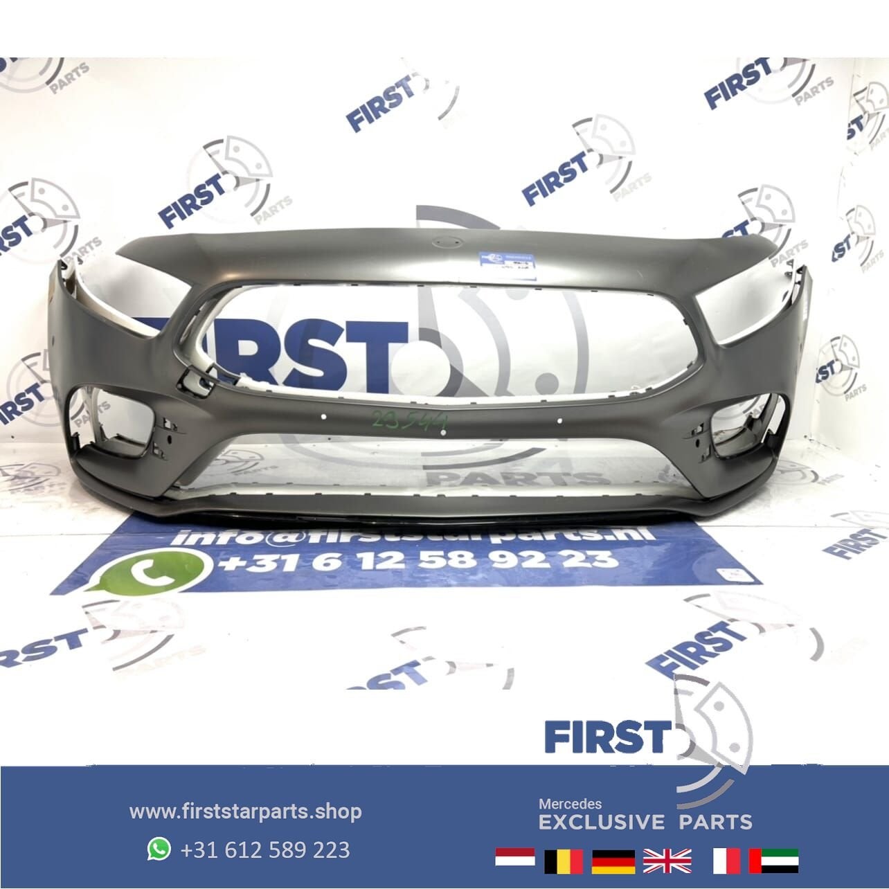 W177 A KLASSE AMG Bumper Mercedes Voorbumper Mercedes 2019-2, Gebruikt, -, Voor, Ophalen of Verzenden