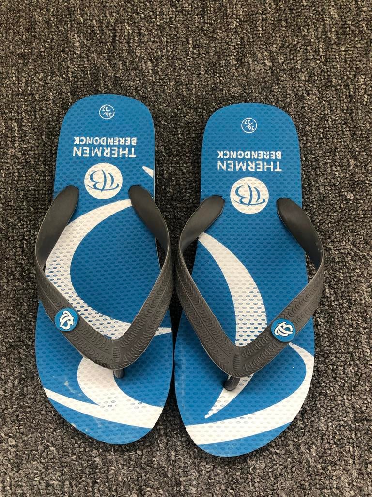 Thermen Berendonck sauna Slippers - Maat 36/37, Ophalen of Verzenden, Zo goed als nieuw, Blauw, Slippers