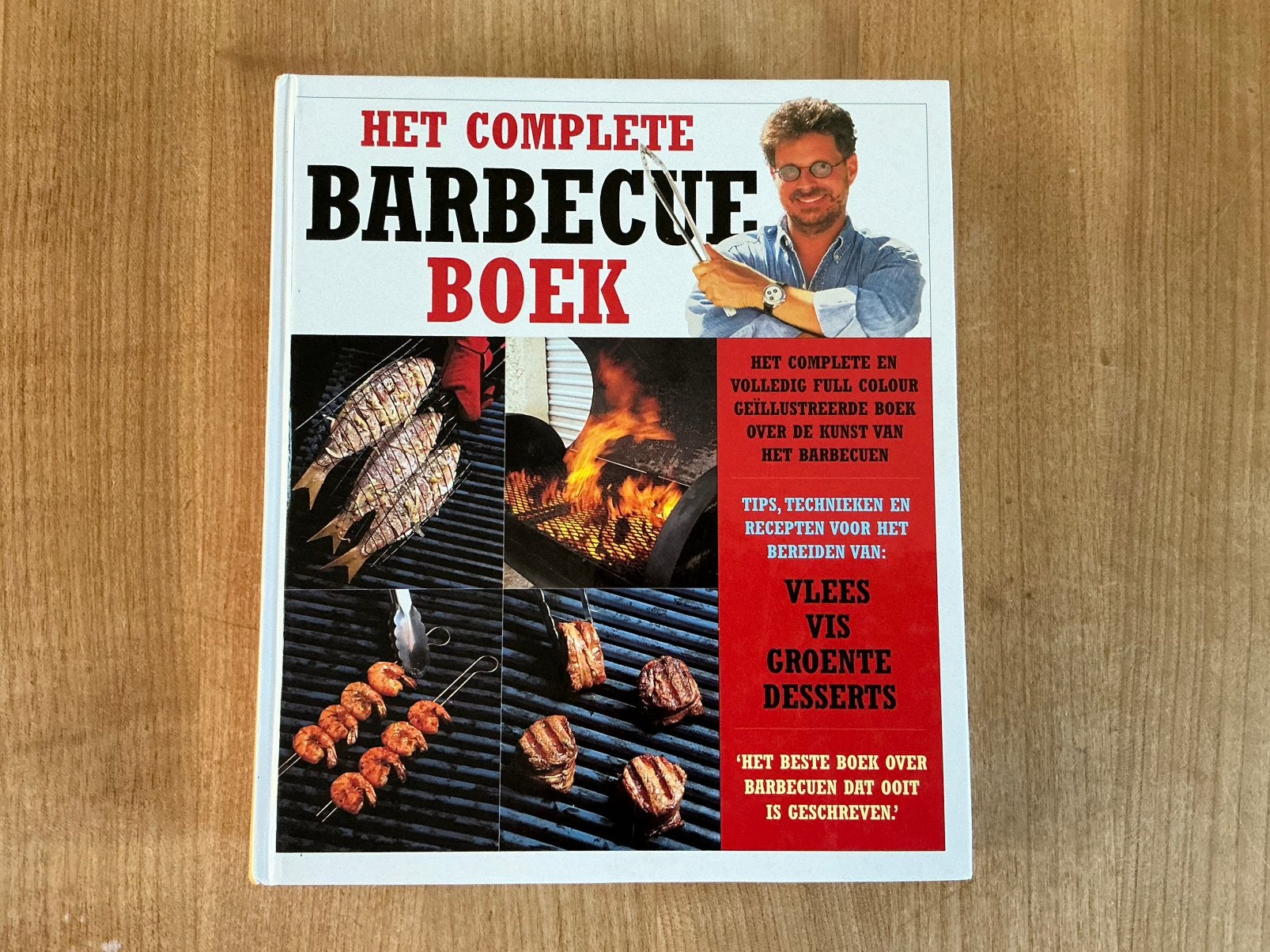 Het complete barbecueboek - Steven Raichlen - BBQ, Ophalen of Verzenden, Zo goed als nieuw