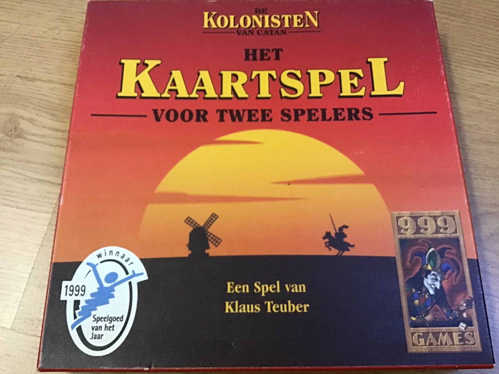Het Kaartspel voor twee spelers. De Kolonisten van Catan, Ophalen of Verzenden, Zo goed als nieuw