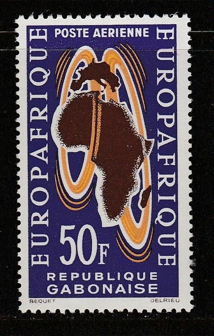 Gabon 1963 - Europafrique, Ophalen, Overige landen, Postfris