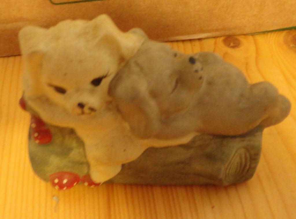 Beeldje ( 2 hondjes, Ophalen of Verzenden