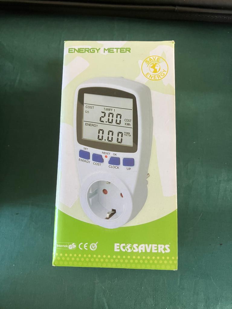 Energieverbruiksmeter - Meet je stroomverbruik nauwkeurig, Doe-het-zelf en Verbouw, Meetapparatuur, Ophalen, Zo goed als nieuw
