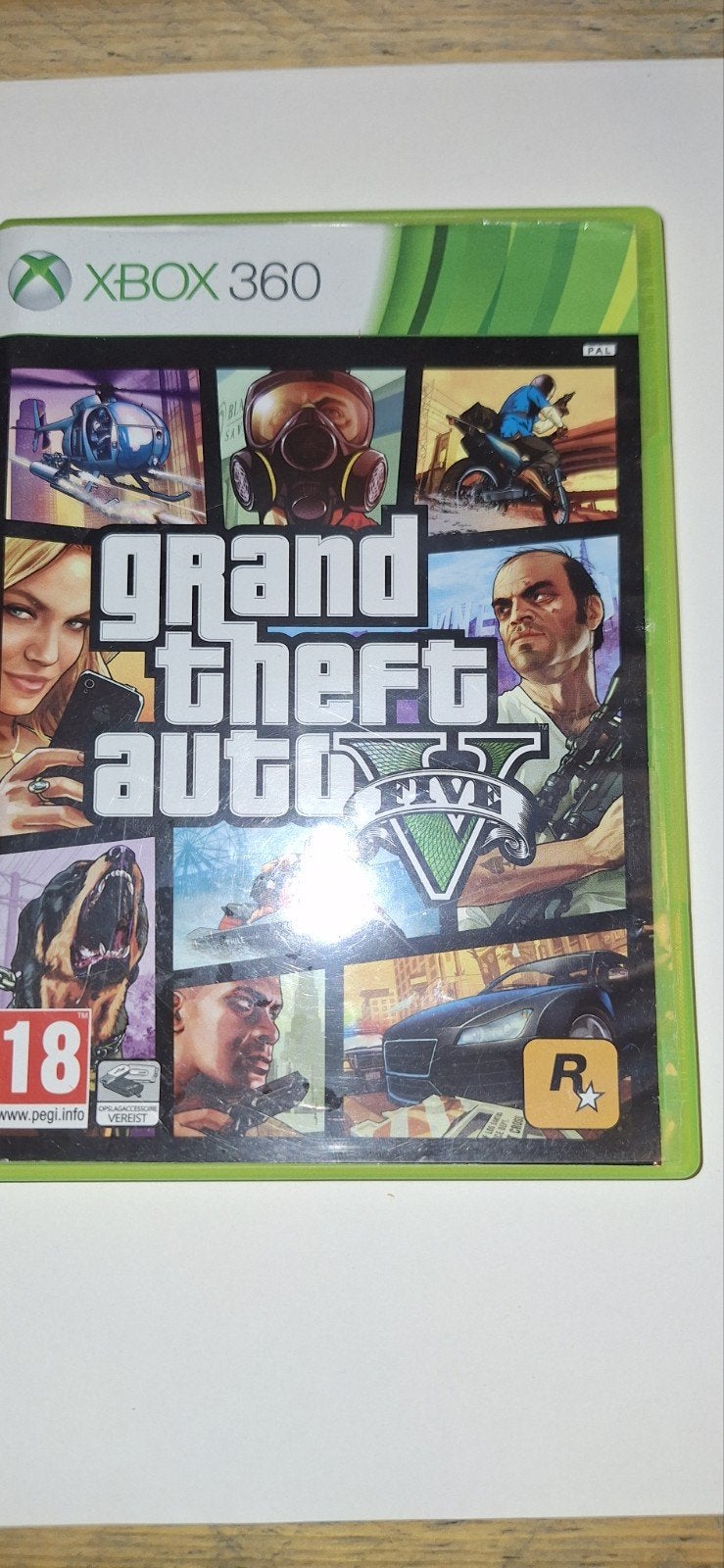 Grand Theft Auto V (GTA 5) Xbox 360, Spelcomputers en Games, Avontuur en Actie, Online, Gebruikt, Vanaf 18 jaar