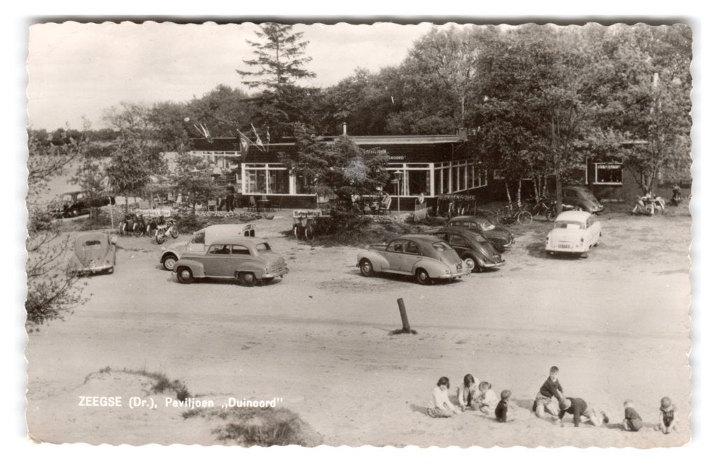 Zeegse, Paviljoen "Duinoord", Verzenden, 1960 tot 1980, Gelopen, Drenthe