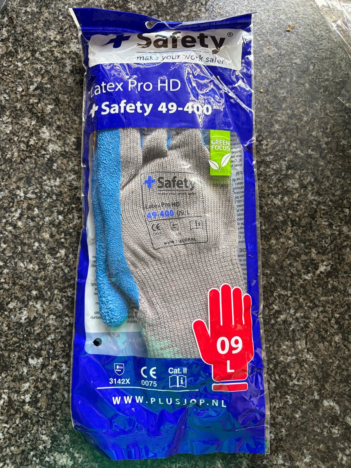 15 paar Safety Latex Pro HD 49-400 werkhandschoenen, Ophalen of Verzenden, Nieuw