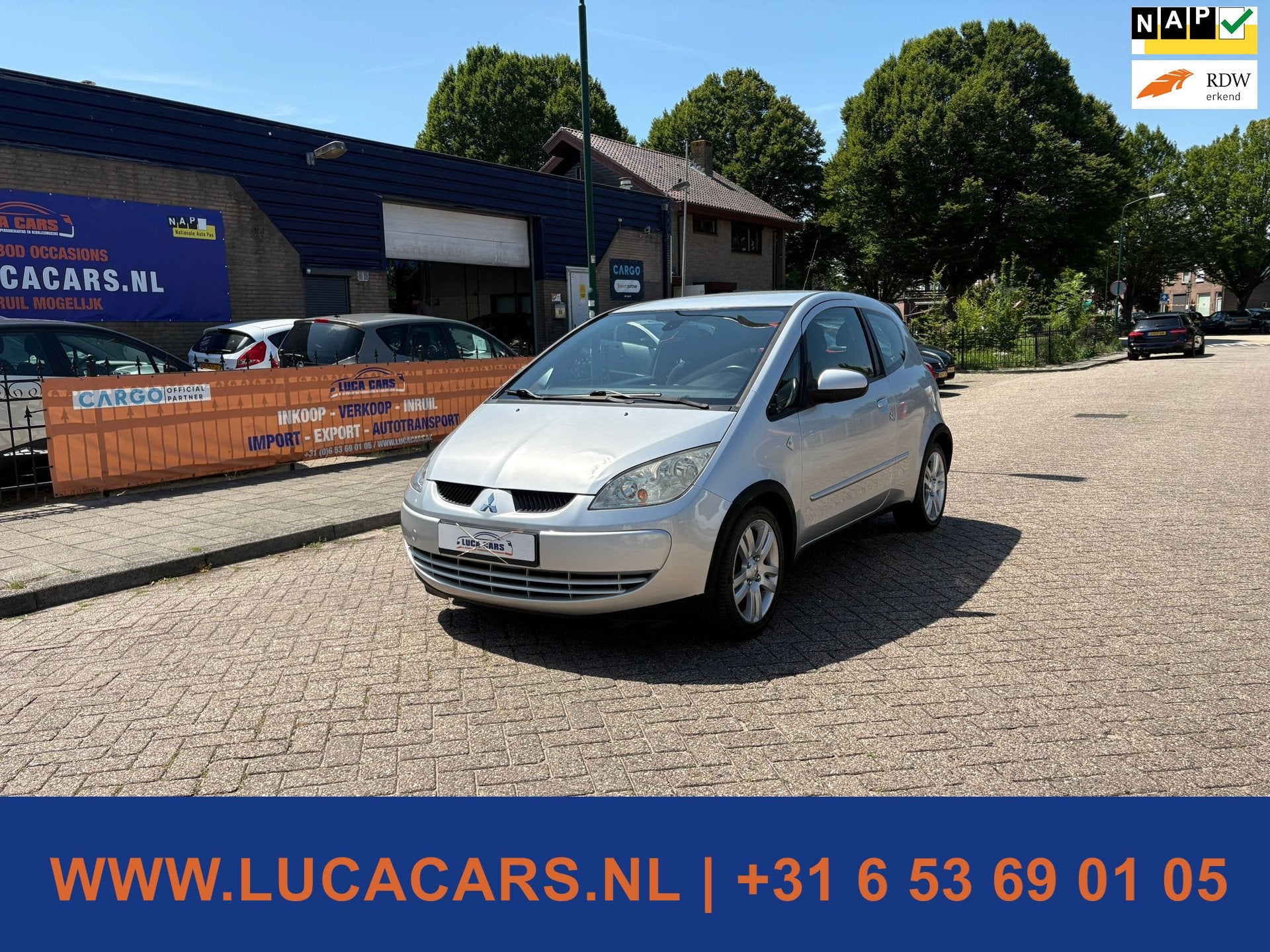 Mitsubishi Colt 1.5 QS Ninety NIEUWE APK!, Auto's, Gebruikt, 4 cilinders, Colt, Origineel Nederlands