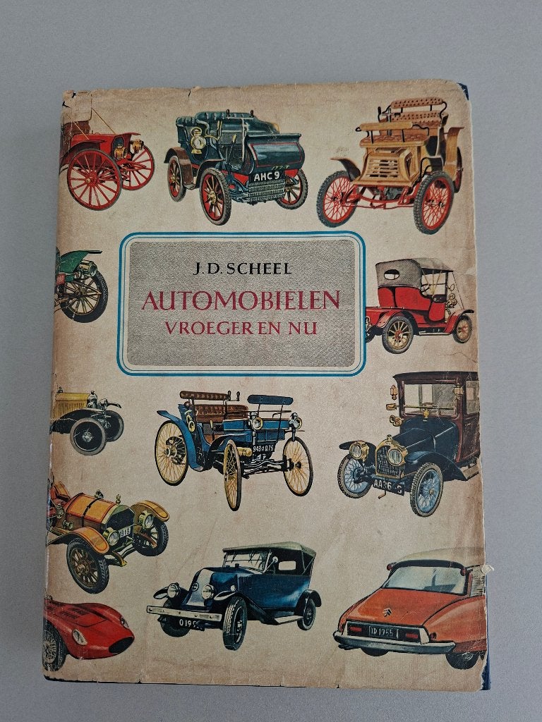 AUTOMOBIELEN VROEGER EN NU uit 1963, Boeken, Auto's | Boeken, Gelezen, Algemeen, Ophalen of Verzenden, J.D.SCHEEL