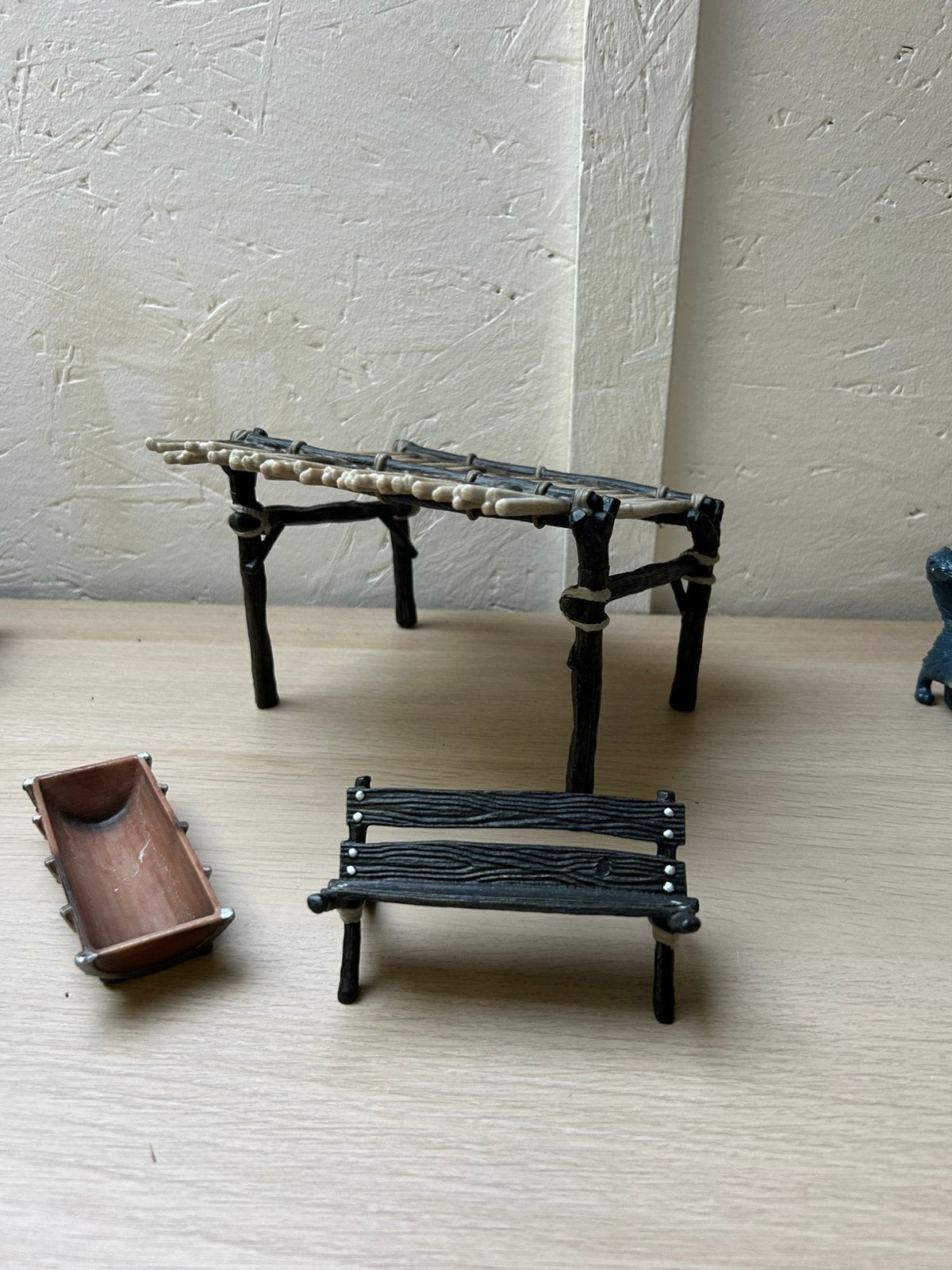 Safari set, Ophalen of Verzenden, Zo goed als nieuw, Paard, Beeldje of Figuurtje