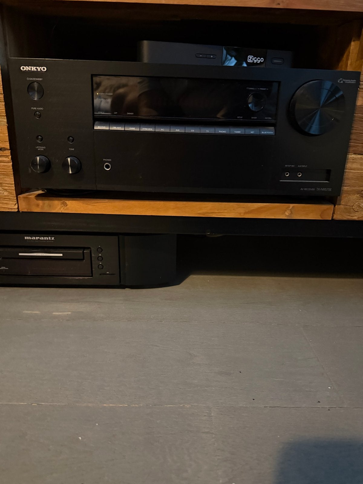 Onkyo TX-NR575E AV Receiver - Zo goed als nieuw, Audio, Tv en Foto, Versterkers en Receivers, Ophalen, Zo goed als nieuw, 120 watt of meer