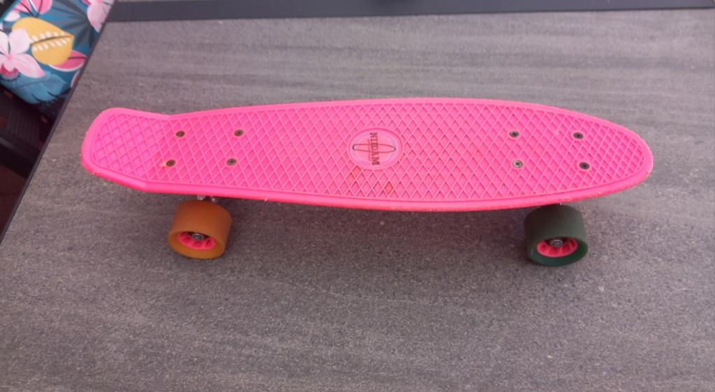 Roze Pennyboard Skateboard - NIDAM, Ophalen of Verzenden, Gebruikt, Skateboard
