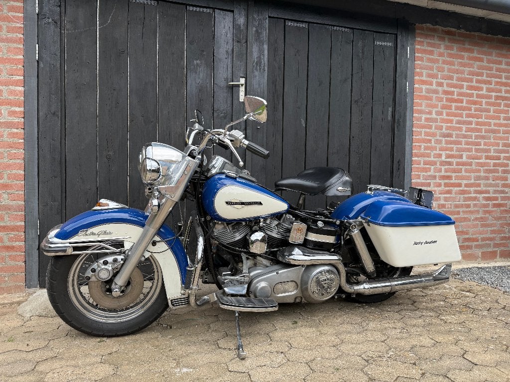 Harley Davidson FLH Electra Glide Shovelhead 1972, 2 cilinders, Particulier, Toermotor, 1200 cc