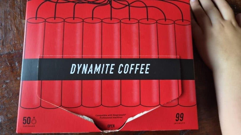 Nespresso Dynamite koffie, Ophalen
