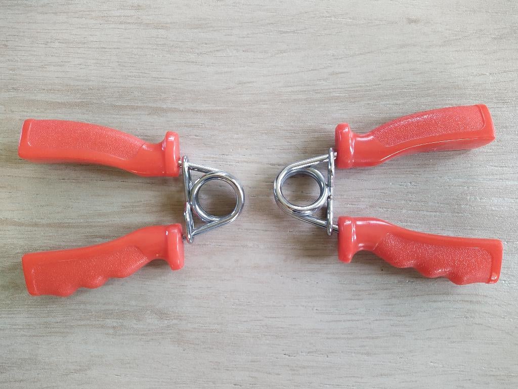 zgan hand grips / handtrainer, Ophalen of Verzenden, Zo goed als nieuw, Armen, Overige typen
