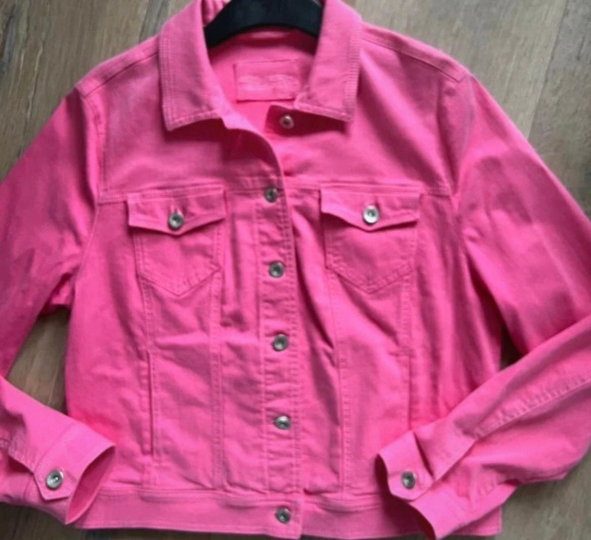 Spijkerjasje stretch maat M Nieuw!, Ophalen of Verzenden, Nieuw, Maat 38/40 (M), Roze
