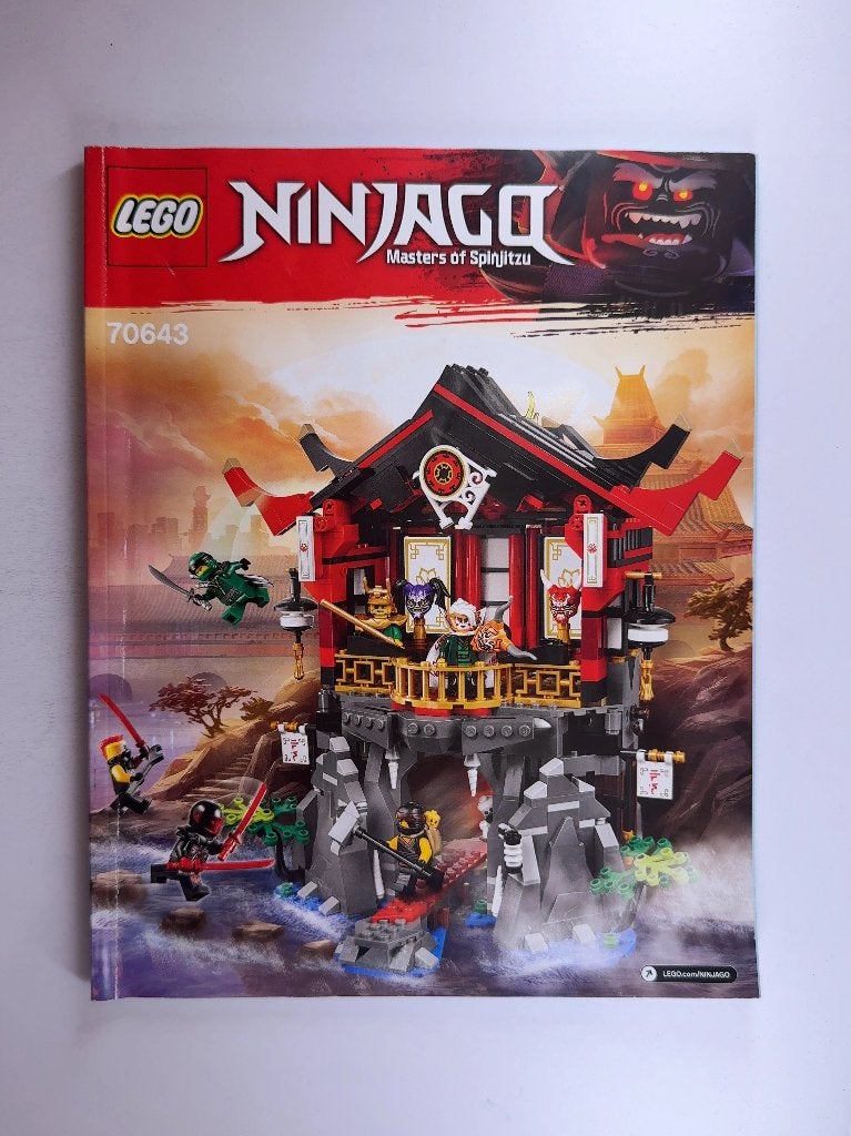LEGO Ninjago 70643 Temple of Resurrection, Gebruikt, Lego, Overige typen, Ophalen of Verzenden