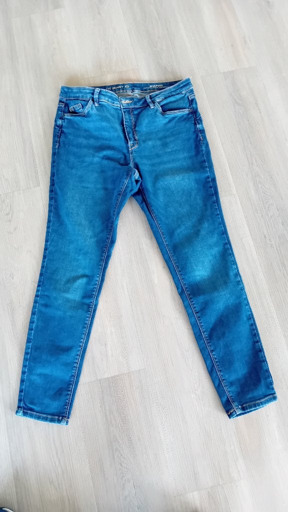 Skinny jeans van C&A, Blauw, Ophalen of Verzenden, Zo goed als nieuw, W30 - W32 (confectie 38/40)