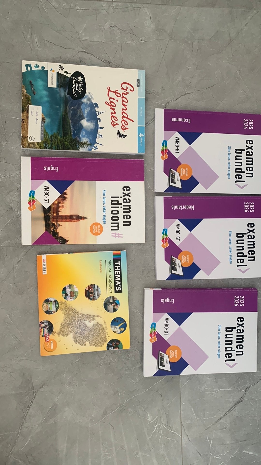 Vmbo -Gt/tl boeken leerjaar 4 examen leren, Boeken, Schoolboeken, Ophalen of Verzenden, Zo goed als nieuw, VMBO