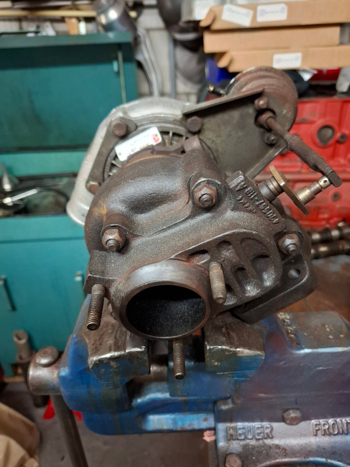 B230fk turbo, Ophalen