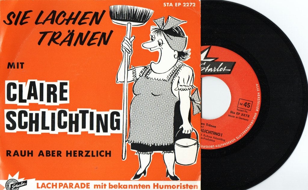 Claire Schlichting – Rauh Aber Herzlich, 7 inch, Ophalen of Verzenden, Zo goed als nieuw, EP